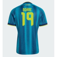 Camiseta Colombia Rafael Santos Borre #19 Segunda Equipación Replica Mundial 2026 mangas cortas